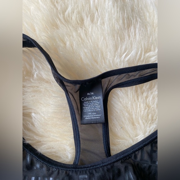 Calvin Klein logo bralette size M - Picture 3 of 4